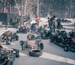 В закрытом парке